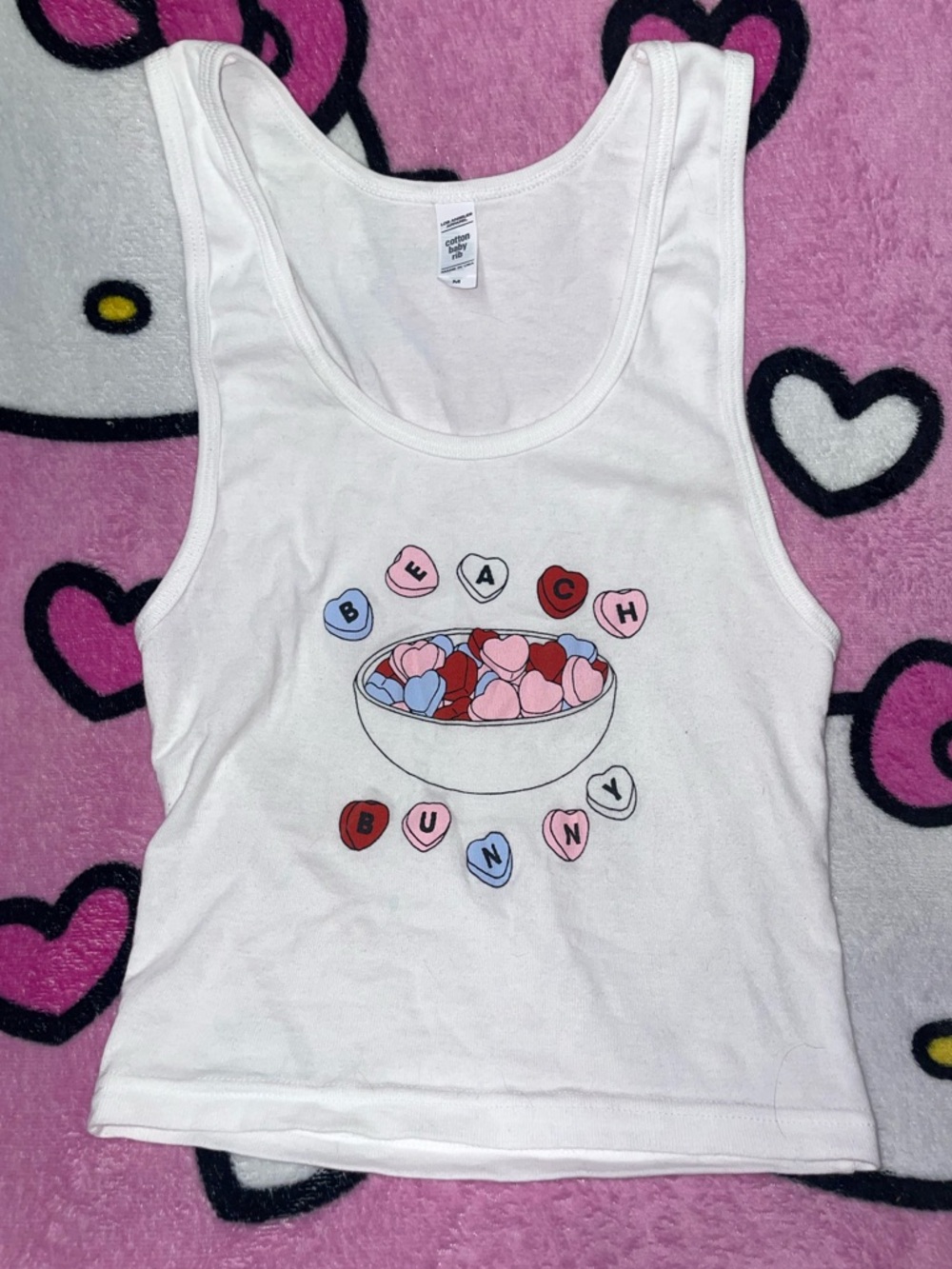 Beach Bunny Cereal Crop Tank Top